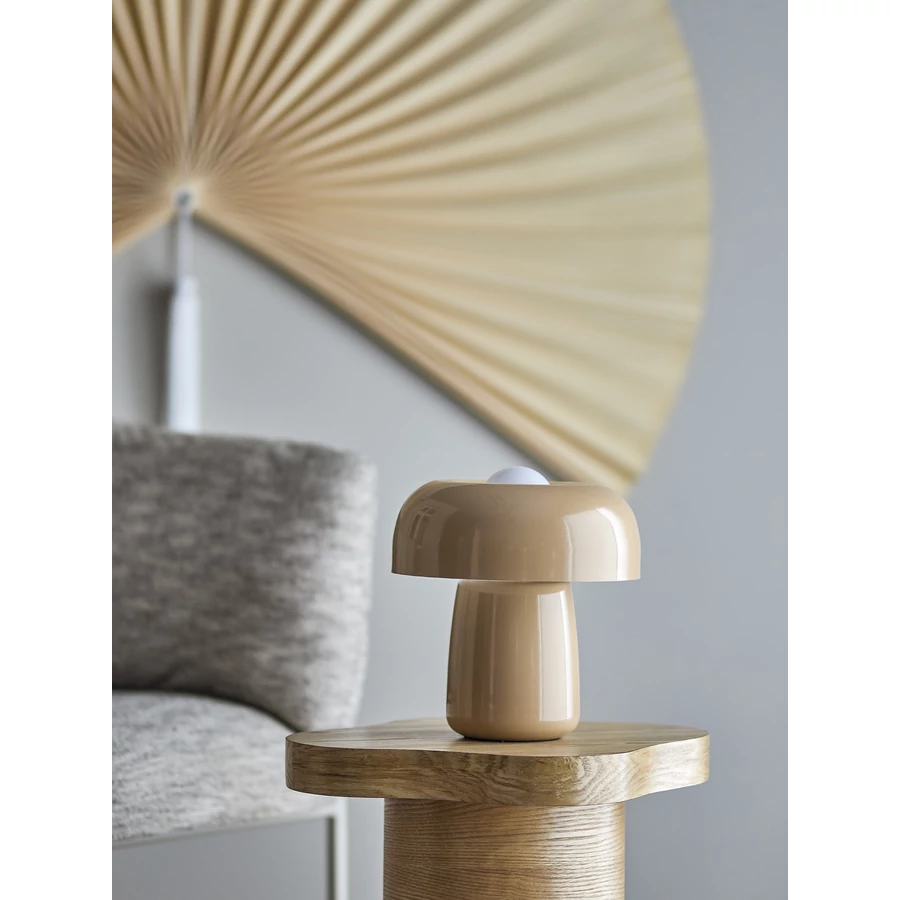 Gomba alakú fényes asztali lámpa