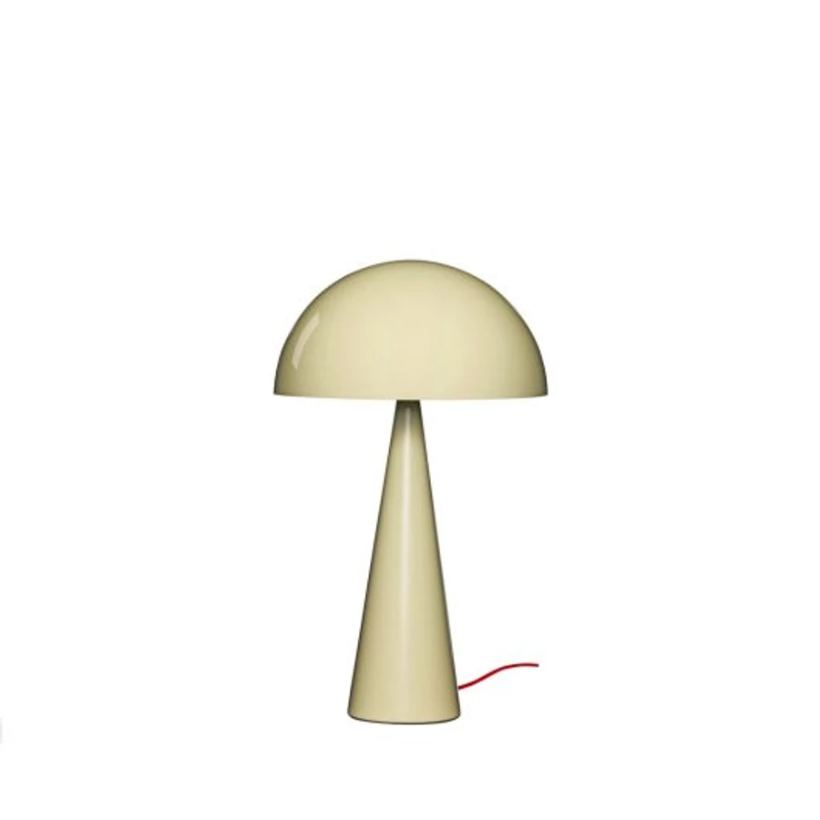 Gomba alakú homokszínű asztali lámpa 50 cm