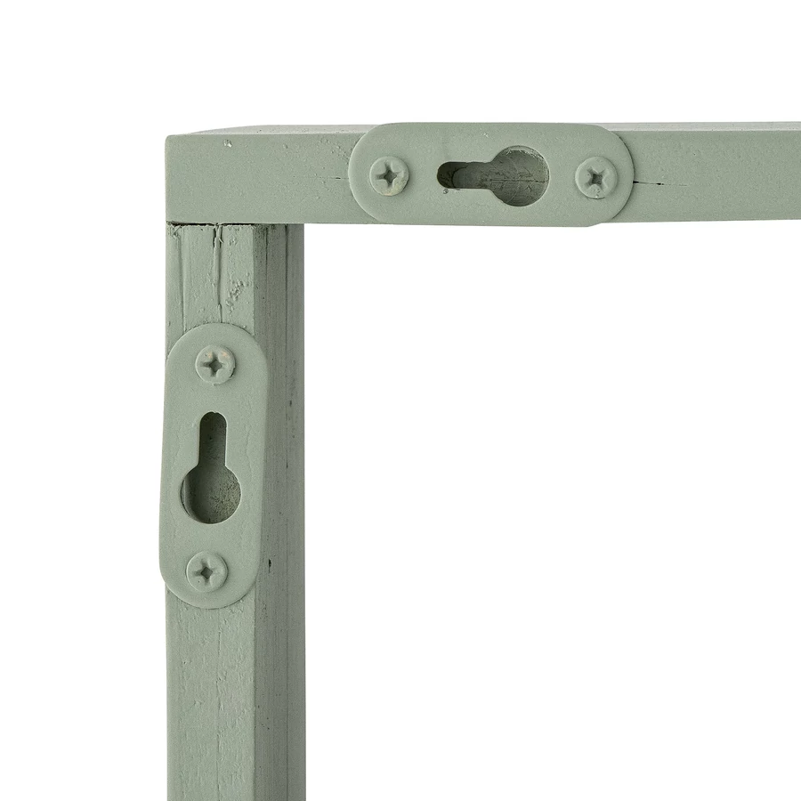 Halványzöld fali tároló