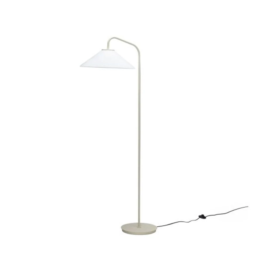 Homokszínű modern állólámpa 158 cm