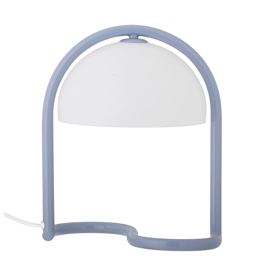 Kék organikus asztali lámpa