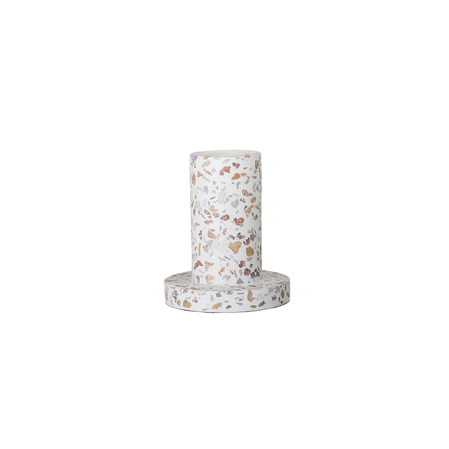 Mintás beton asztali lámpa 14 cm