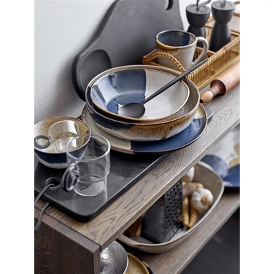 Mintás kerámia kínálótál 2 db