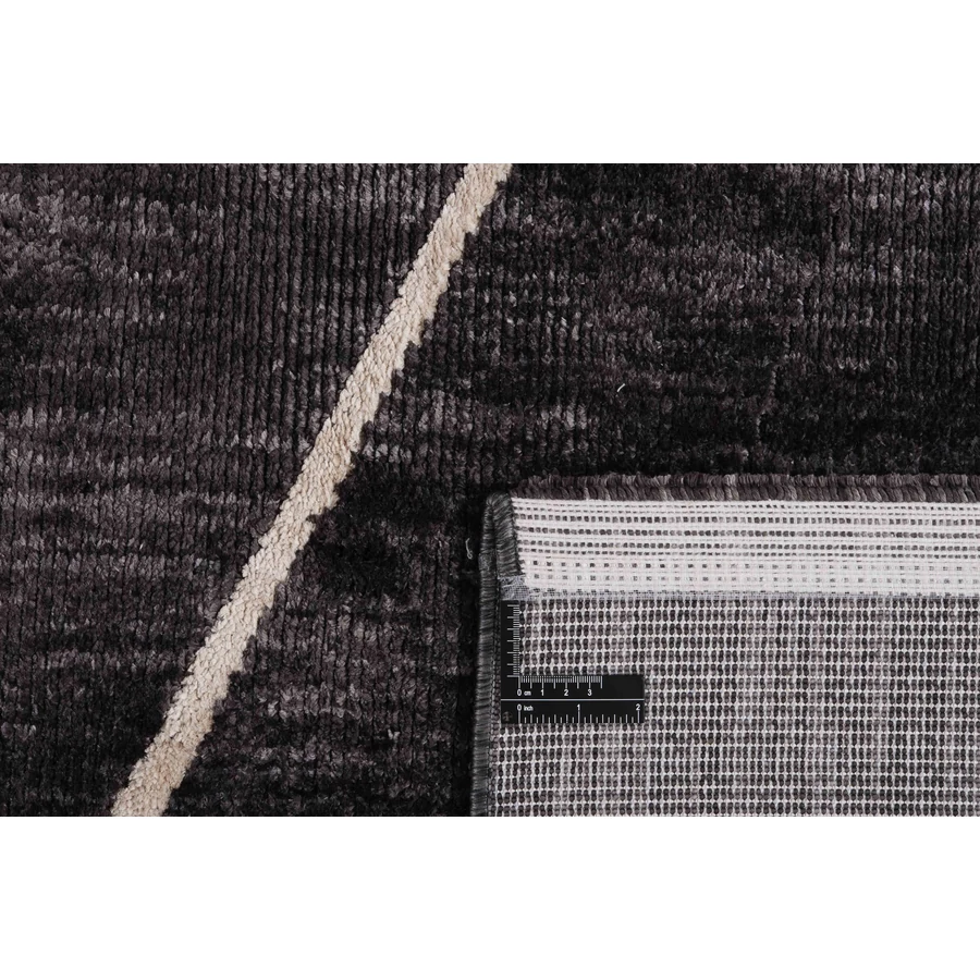 Modern absztarkt mintás szürke szőnyeg 160x240 cm