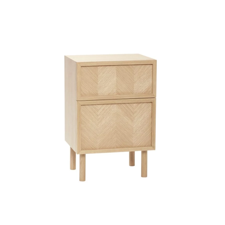 Modern tölgyfa éjjeliszekrény