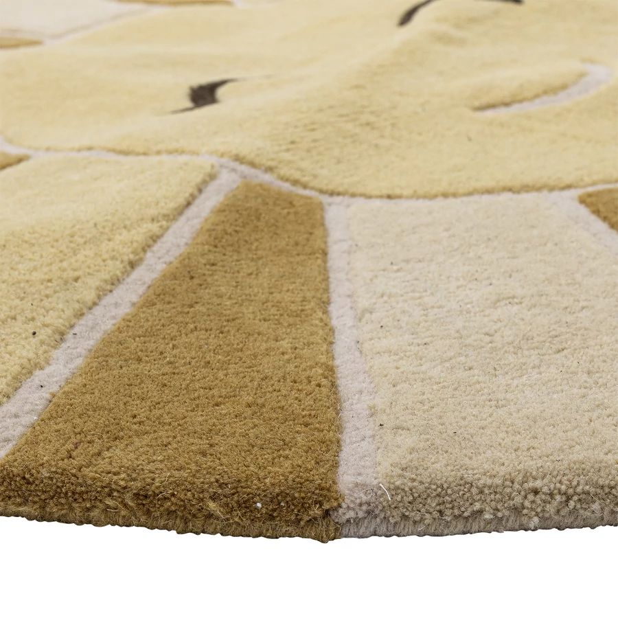 Nap mintájú gyapjú gyerekszőnyeg