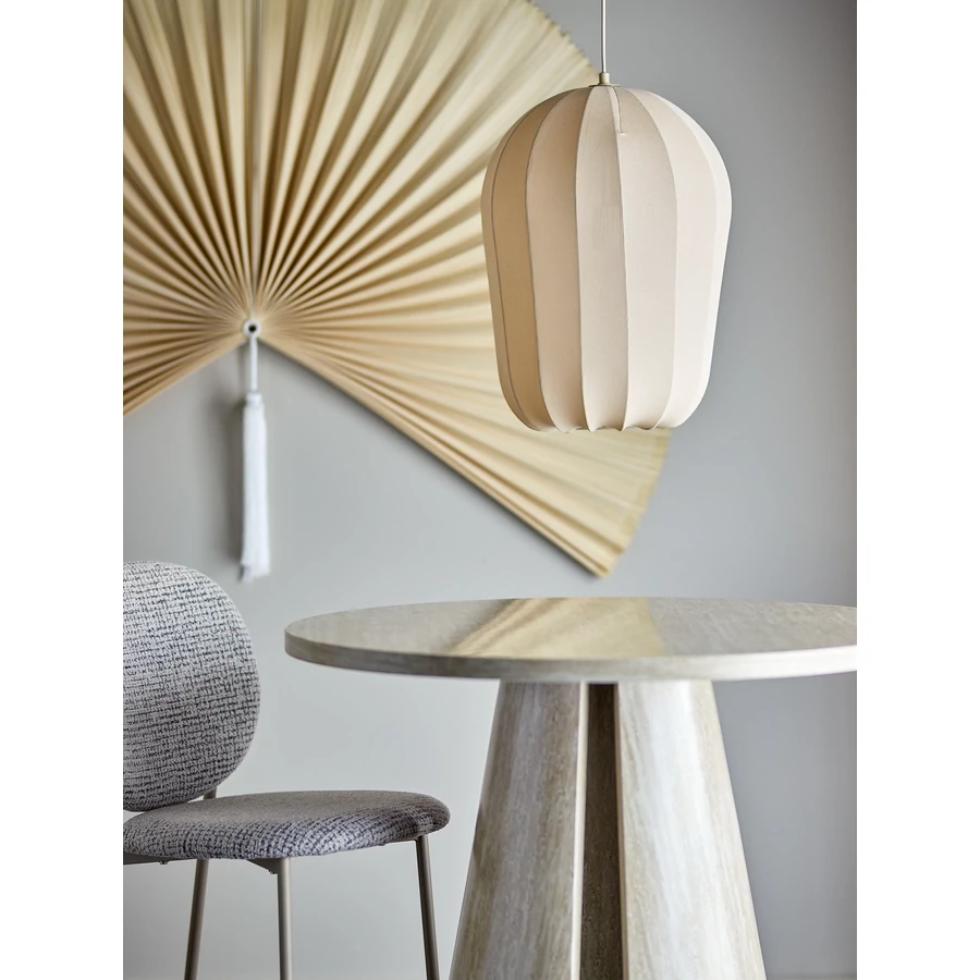 Natúr színű óriás függőlámpa 50 cm