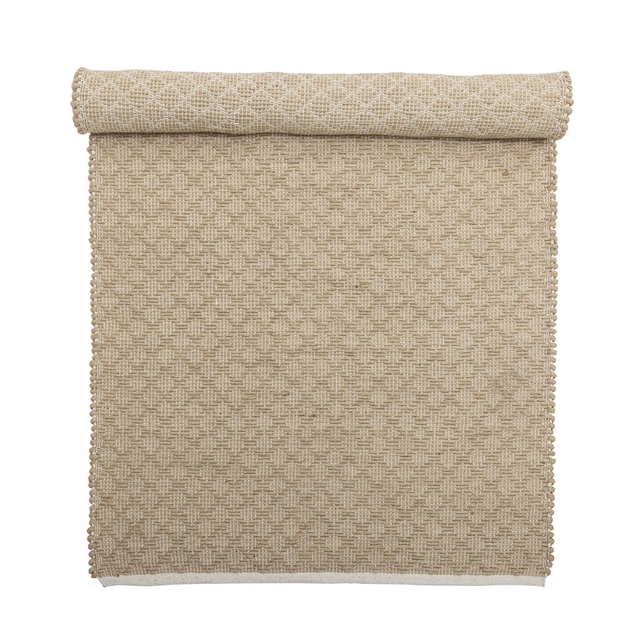 Natúr szőtt juta futószőnyeg 80x250 cm