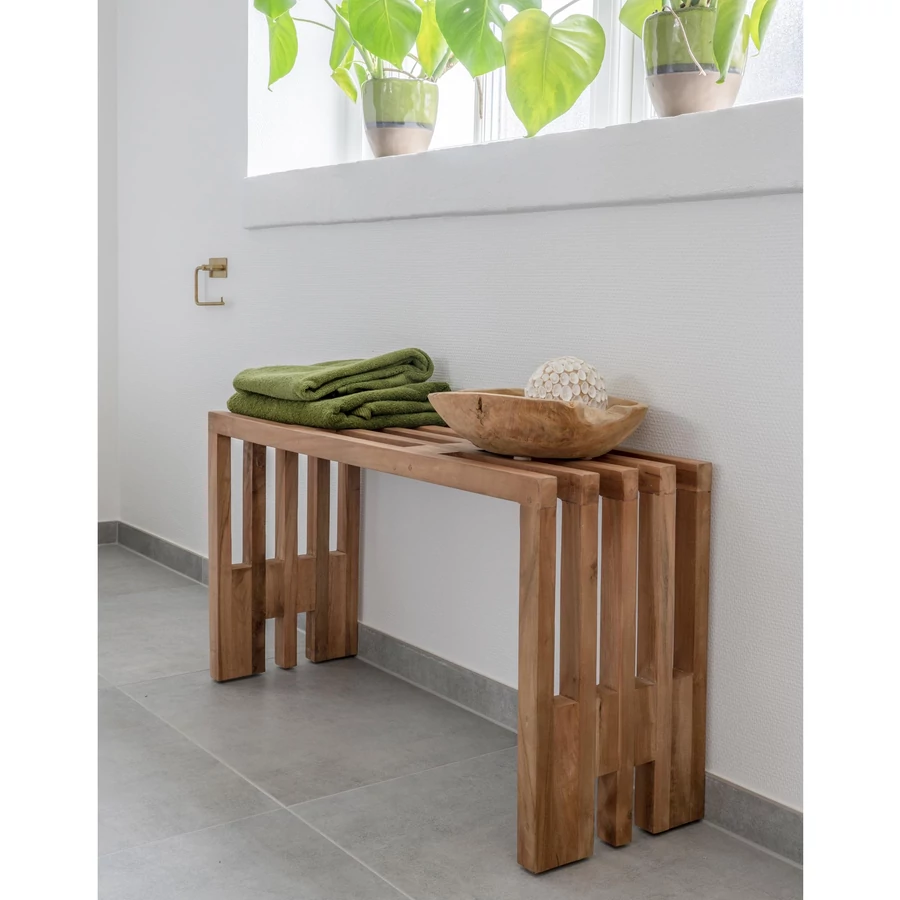 Rattan rácsos pad 90 cm