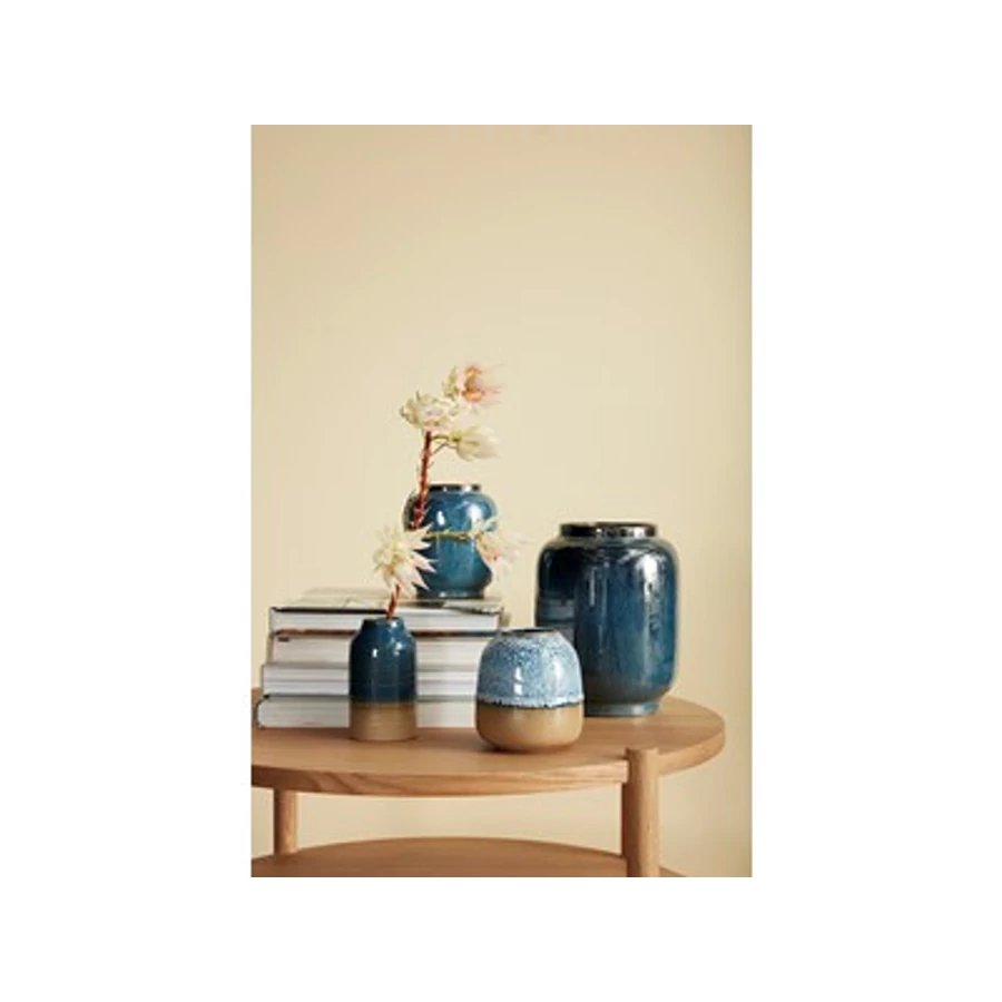 Polcos tölgyfa dohányzóasztal