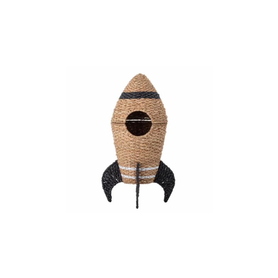 Rakéta formájú tároló kosár