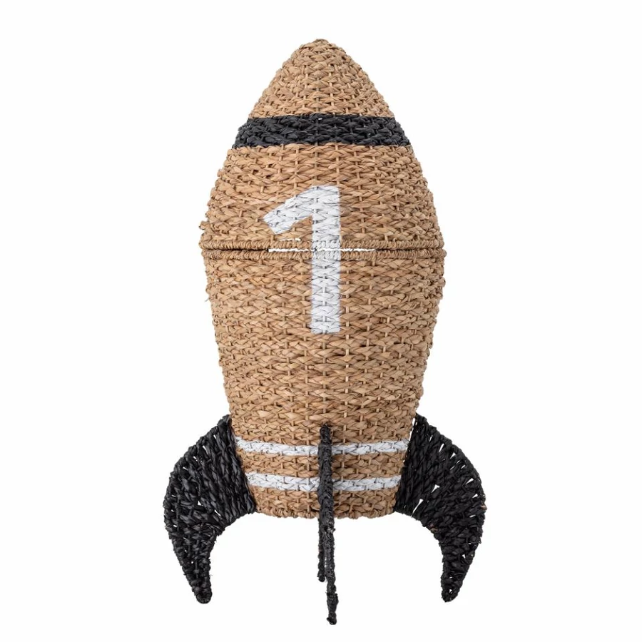 Rakéta formájú tároló kosár