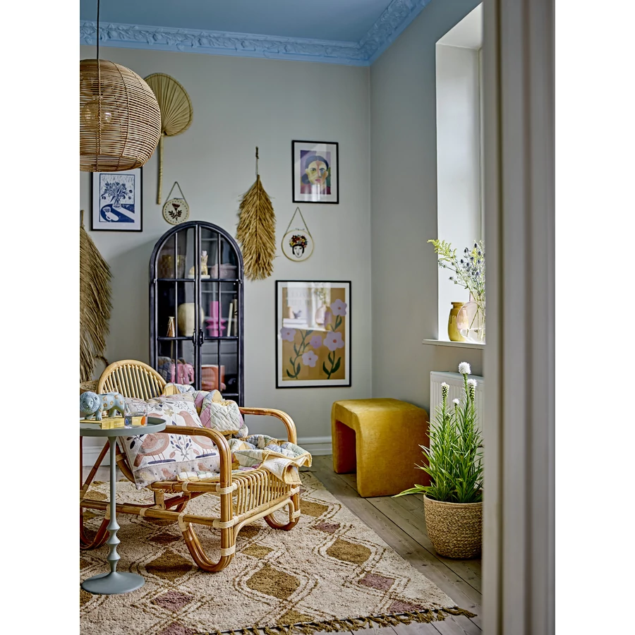 Színes pamut steppelt ágytakaró 150x125 cm