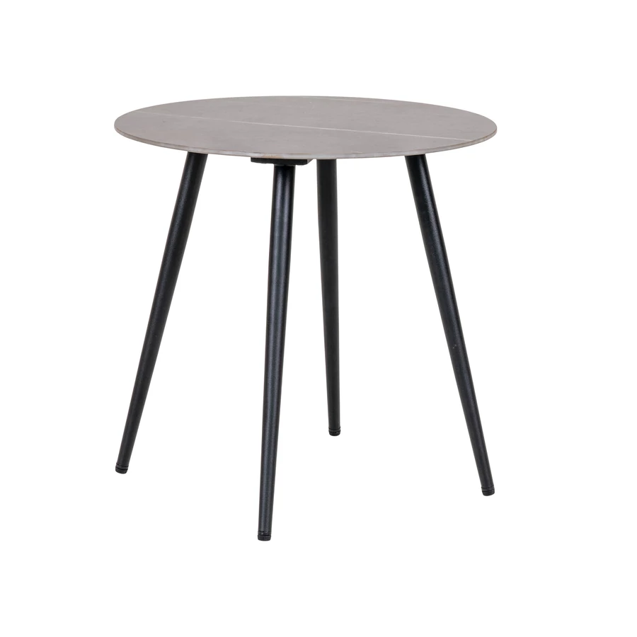 Szürke kerámia kisasztal Ø45 cm