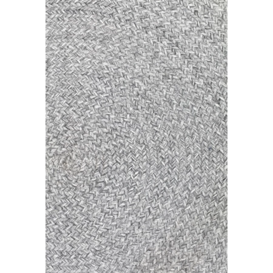 Szürke kör alakú szőnyeg Ø120cm