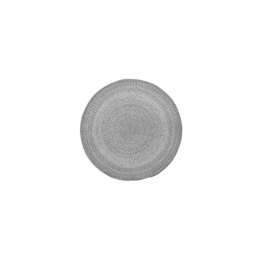 Szürke kör alakú szőnyeg Ø120cm