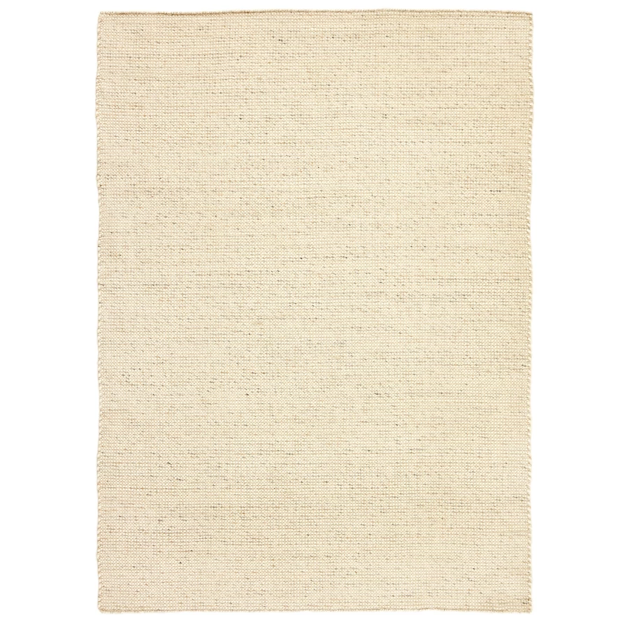 Szürke és natúr prémium gyapjú szőnyeg 240x170 cm