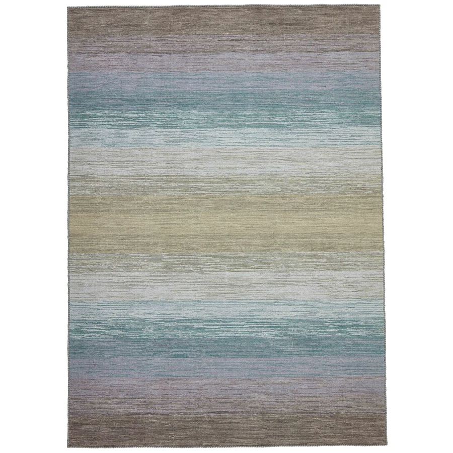 Szürkés kék prémium kilim szőnyeg 90x60 cm