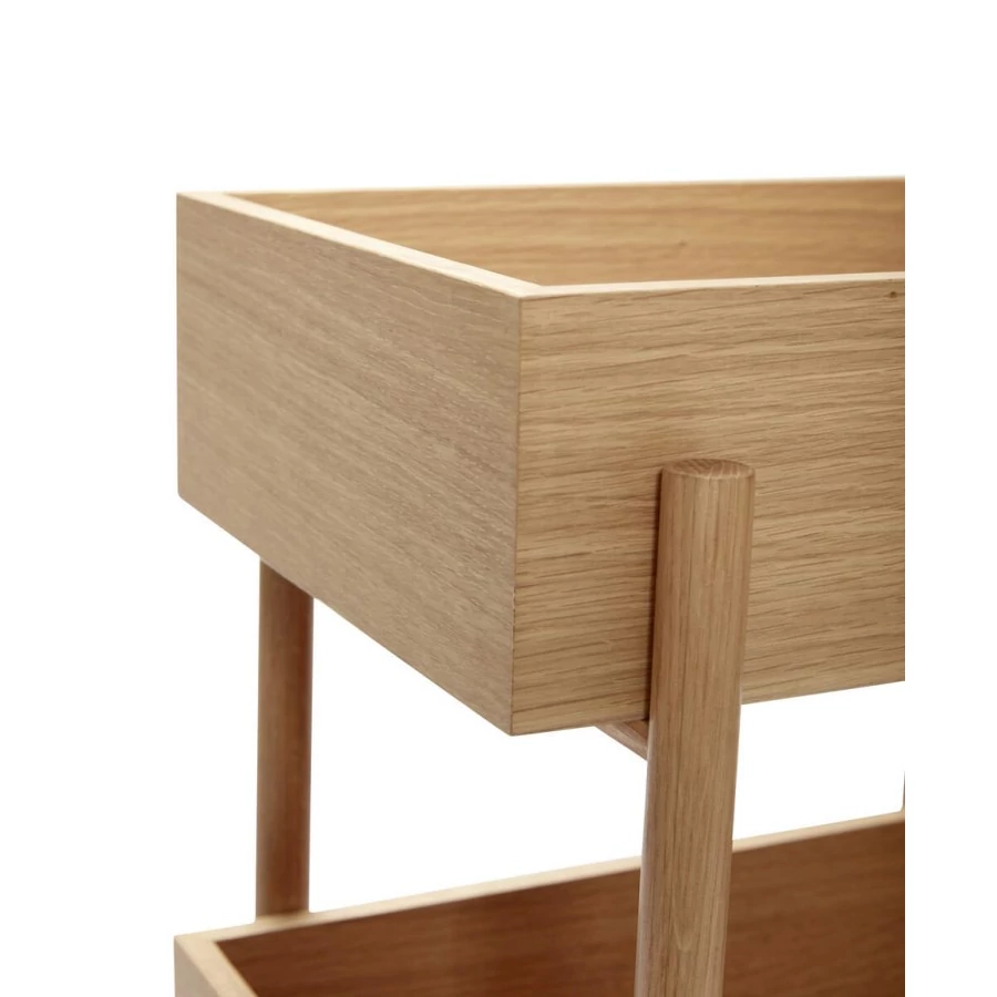 Tölgyfa 3 szintes tároló