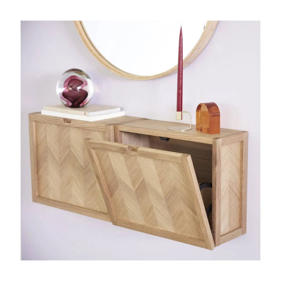 Tölgyfa cipőtároló