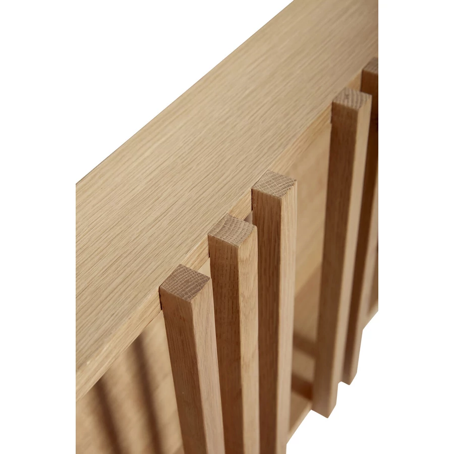 Tölgyfa magazintartó polc