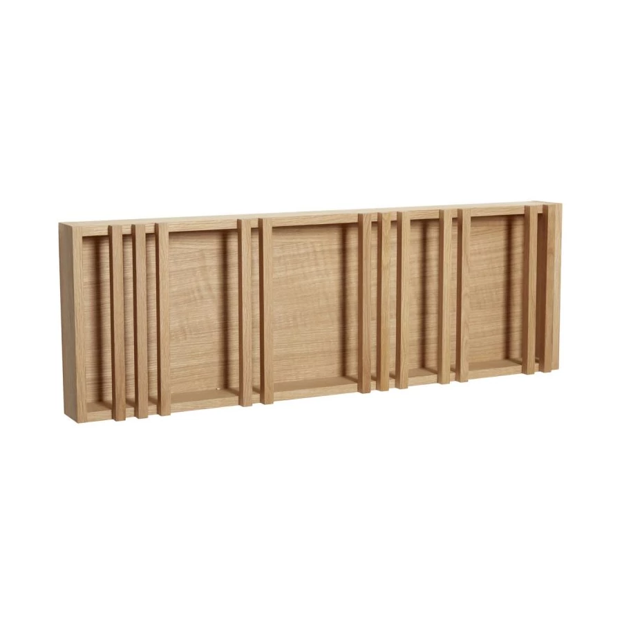 Tölgyfa magazintartó polc