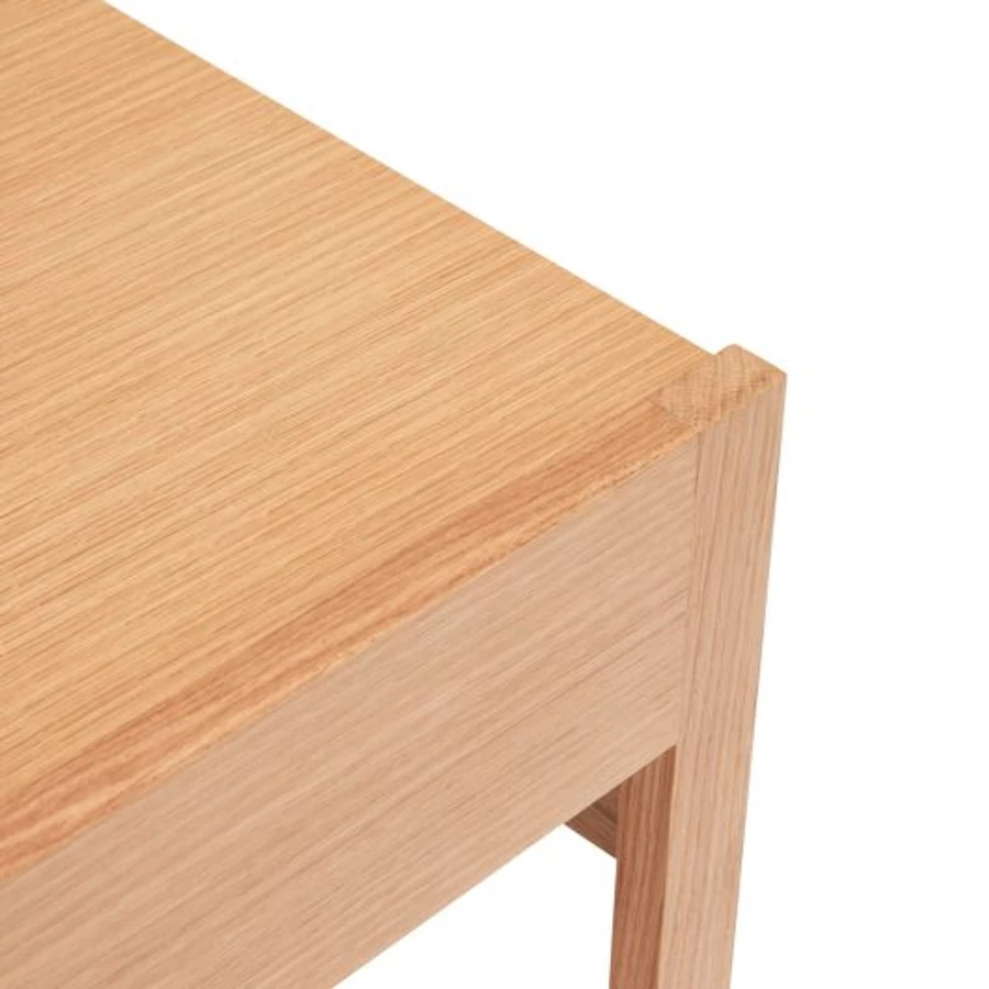 Tölgyfa modern lerakóasztal