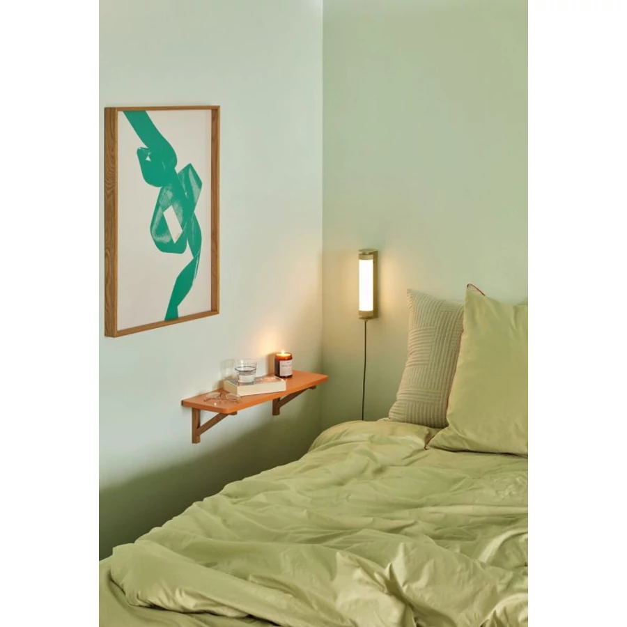 Tölgyfa narancssárga polc