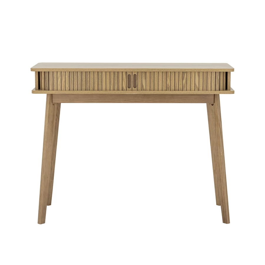 Tolóajtós fa konzolasztal