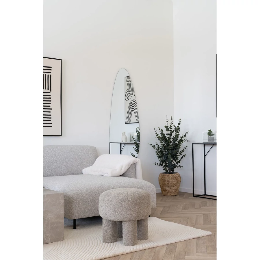 Világos anyagában mintás gyapjú szőnyeg 160x230 cm