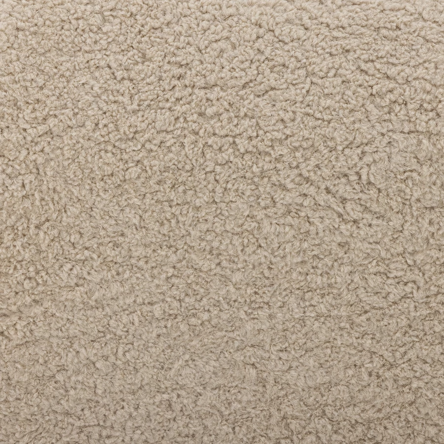 Világos színű íves textil pad