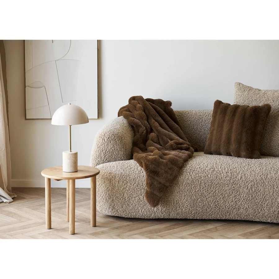 Világos tölgyfa kisasztal 40 cm