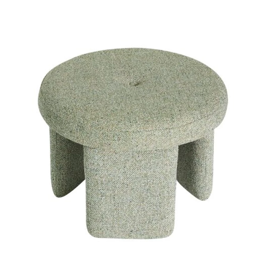 Világoszöld textil ülőke ø51 cm