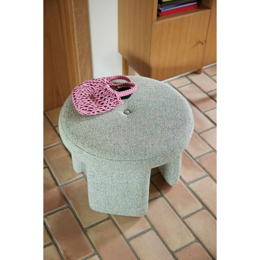 Világoszöld textil ülőke ø51 cm