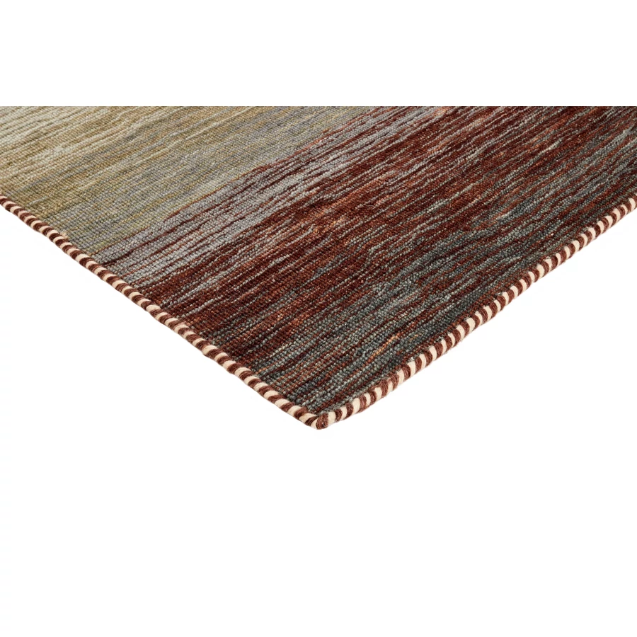 Zöld színes prémium kilim szőnyeg 160x90 cm